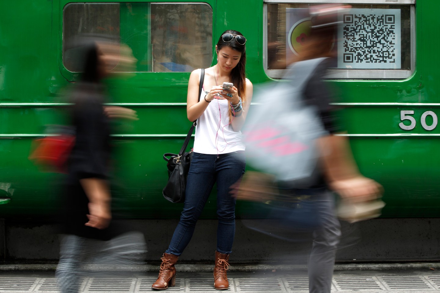In Asia, a war over chat apps is brewing