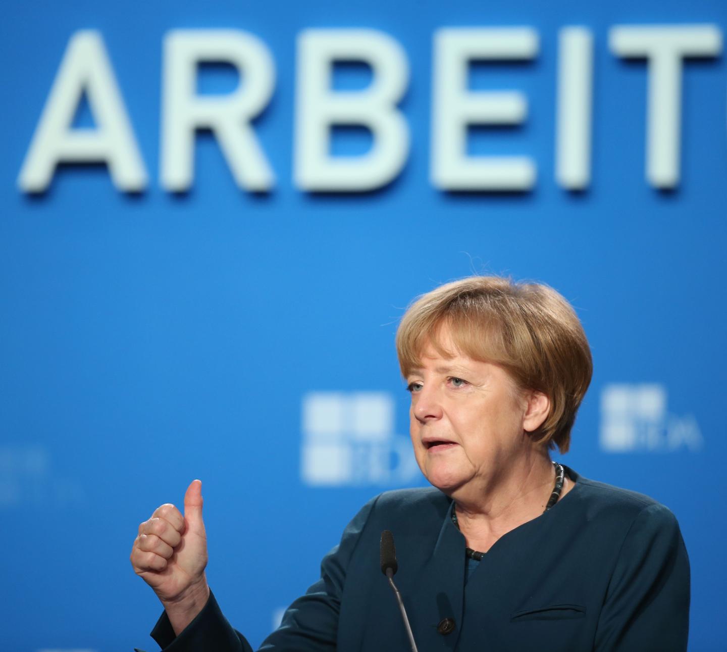 Merkel Speaks At German Employers' (BDA) Congress