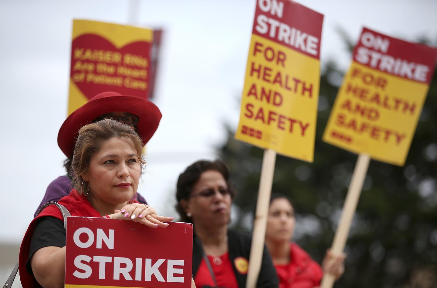 California Nurses Strike To Protest Patient Care Conditions, Ebola Preparation