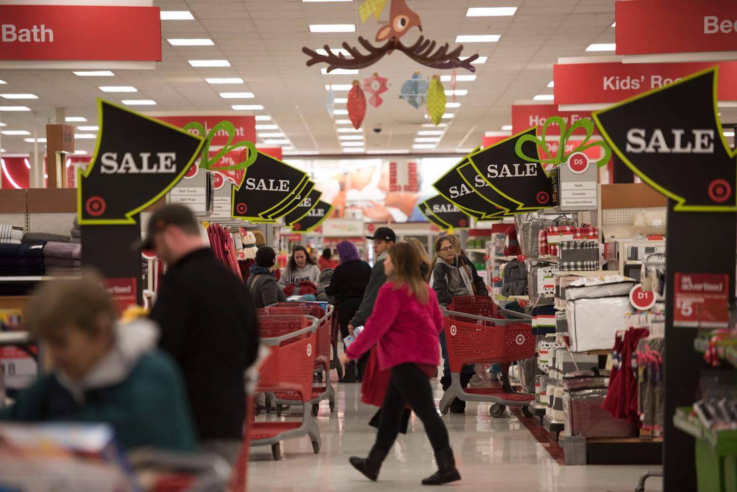 Shoppers Inside A Target Corp. Store Ahead Of Black Friday Sales