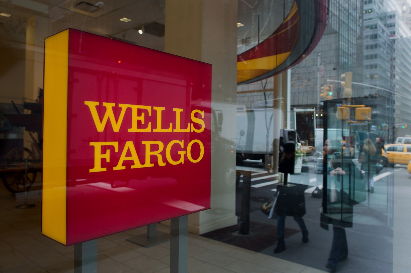 A Wells Fargo Bank Branch Ahead Of Earnings Figures