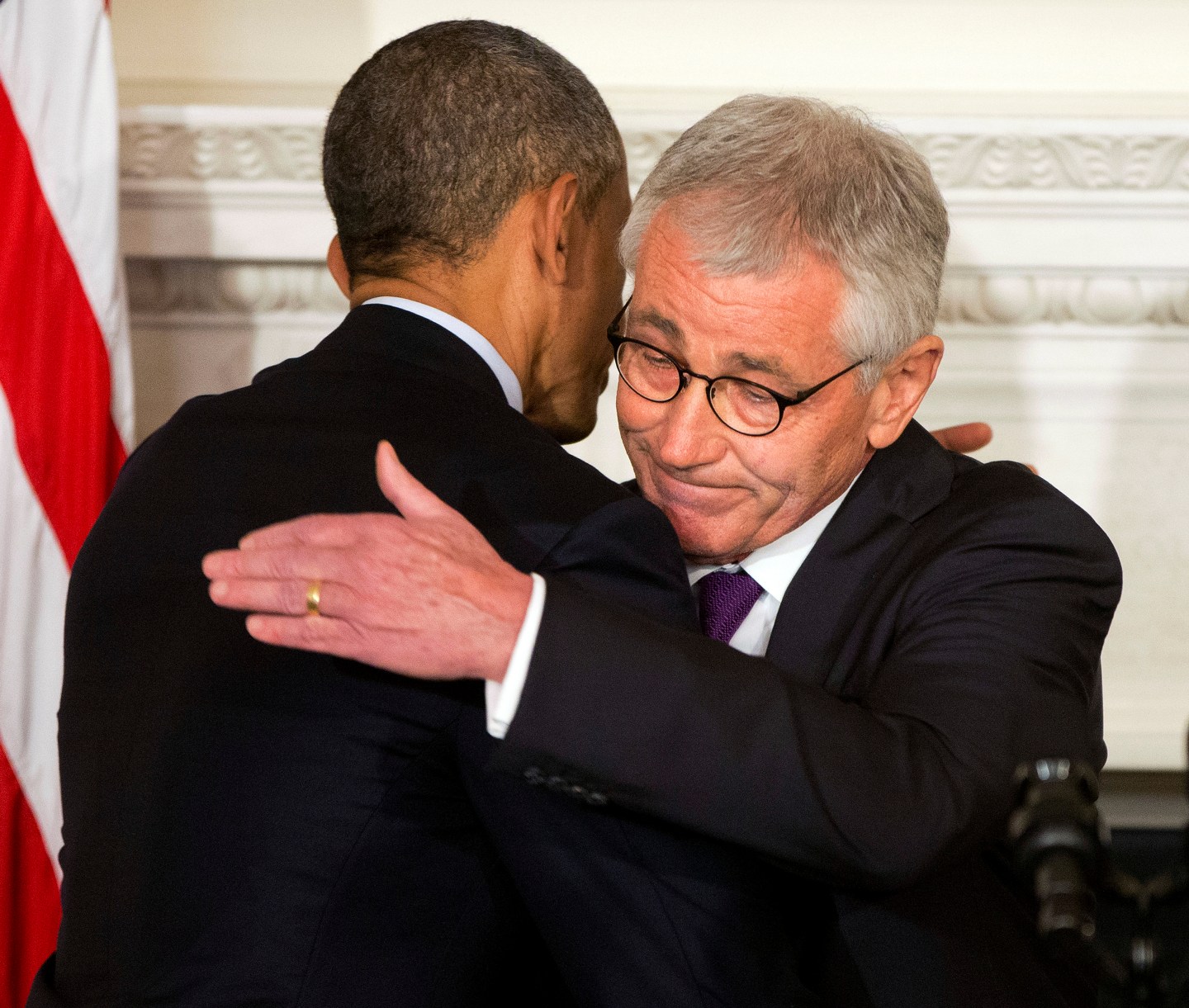 Barack Obama, Chuck Hagel