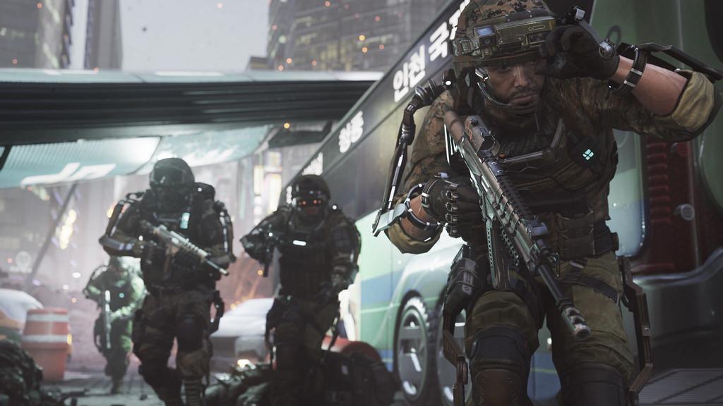 A scene from 'Call of Duty: Advanced Warfare'