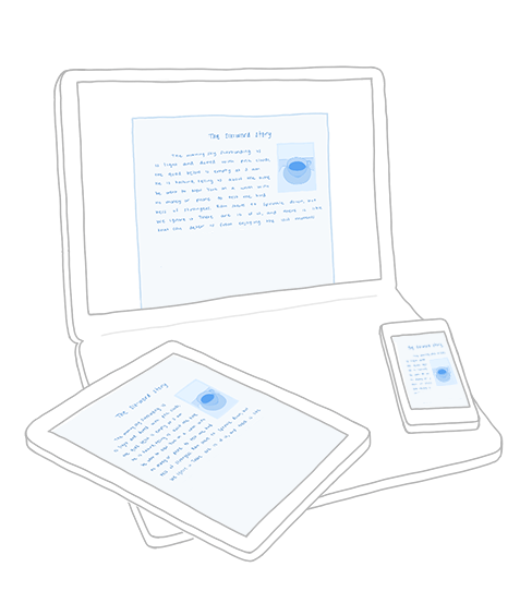 Dropbox devices illustration