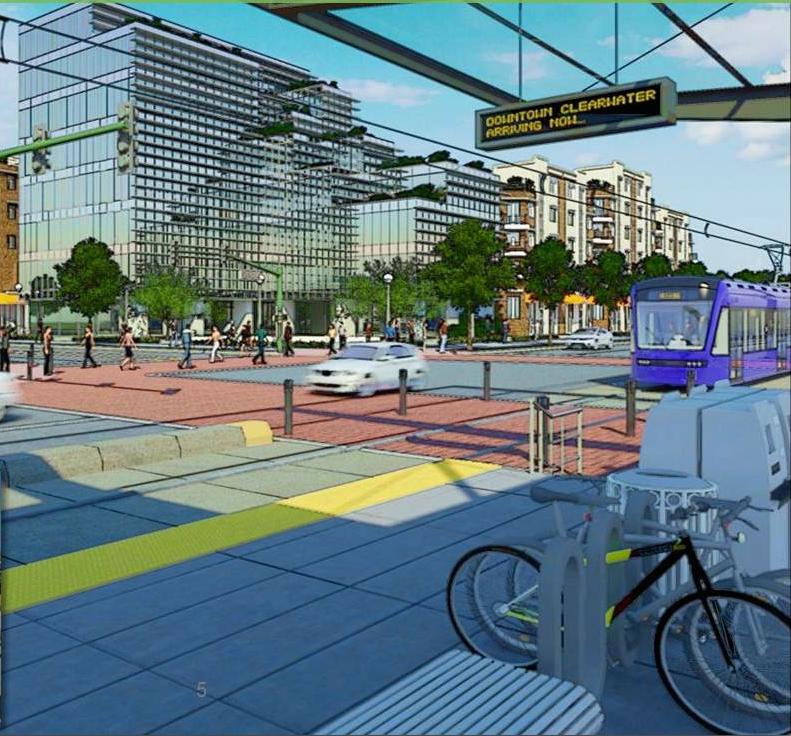 Greenlight Pinellas rendering Largo Town Center