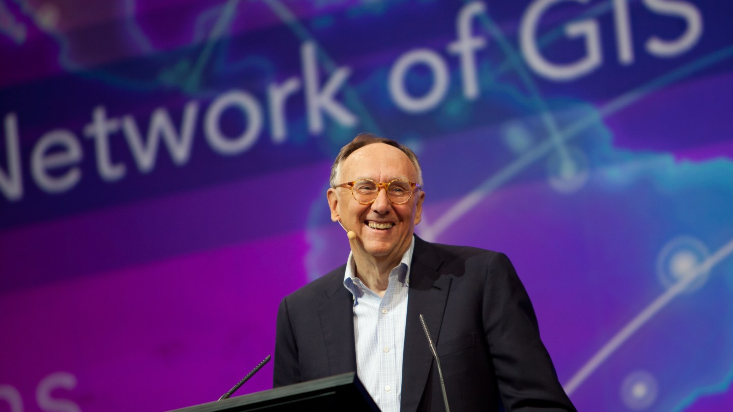 Jack Dangermond Esri 2012