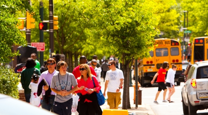 West Philadelphia’s University City has spawned new commercial and retail development.