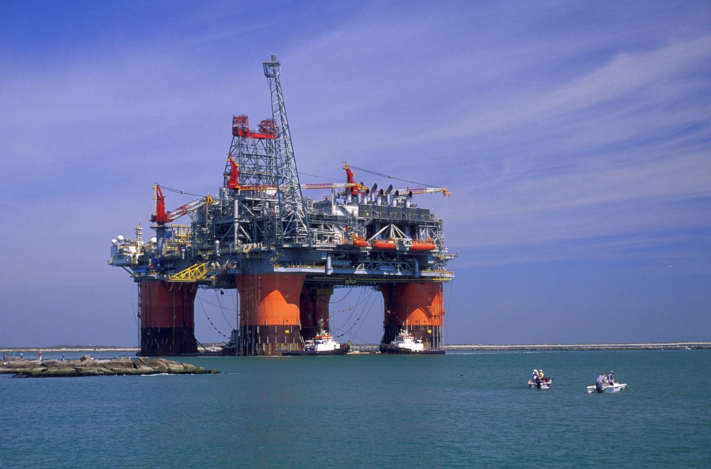 Thunder horse platform, Gulf of Mexico