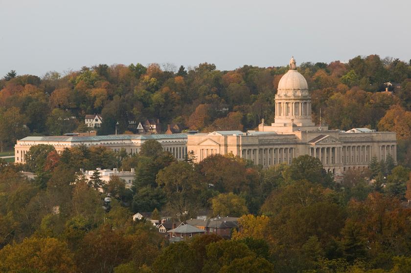 Kentucky State Capitol at dawn
