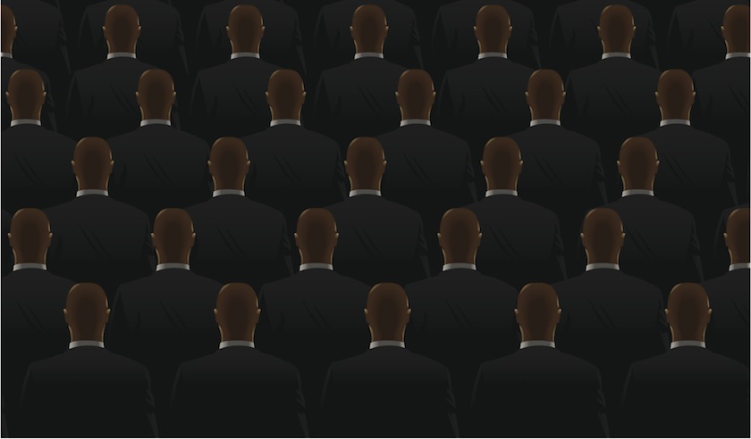 business suits men identical