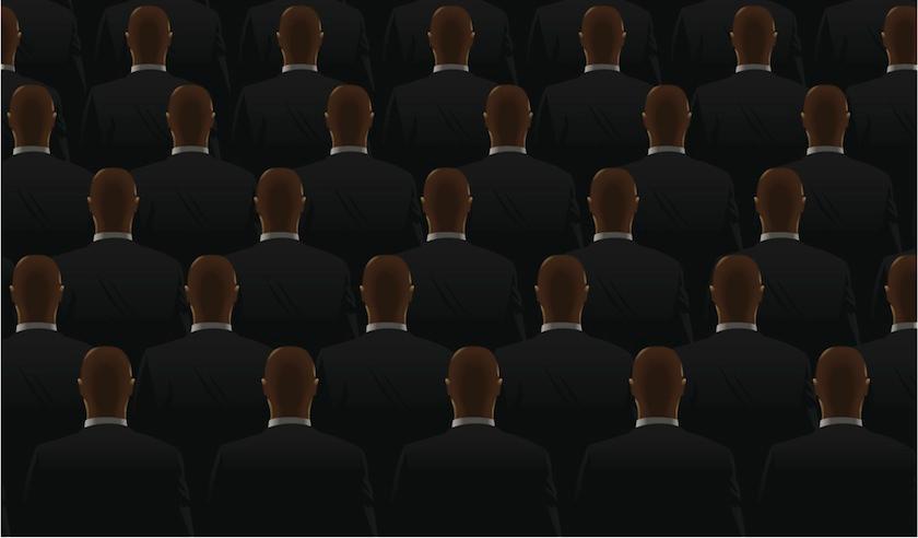 business suits men identical