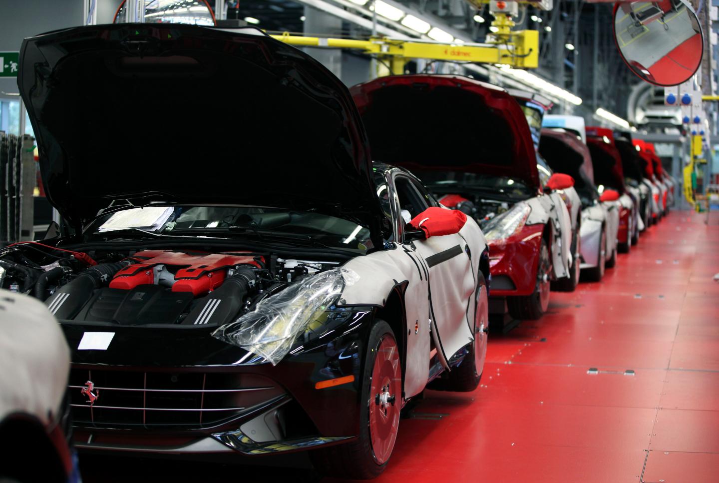 Ferrari SpA Chairman Montezemolo Interview And Auto Plant Tour