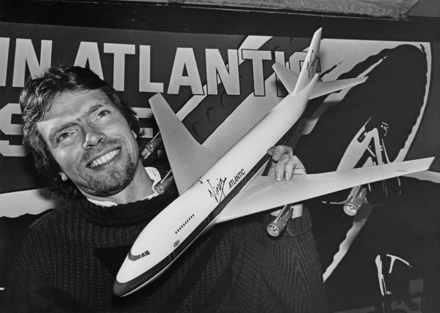 Branson Launches Virgin Atlantic