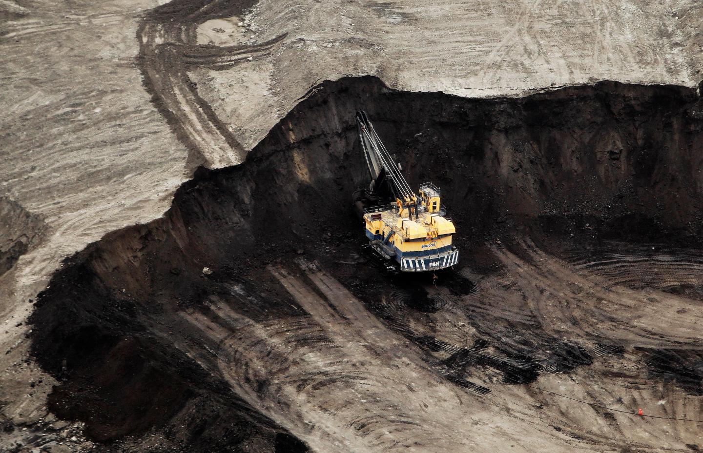 Aerial Views Of The Oil Sands As Heavy Crude Trades Below U.S. Benchmark