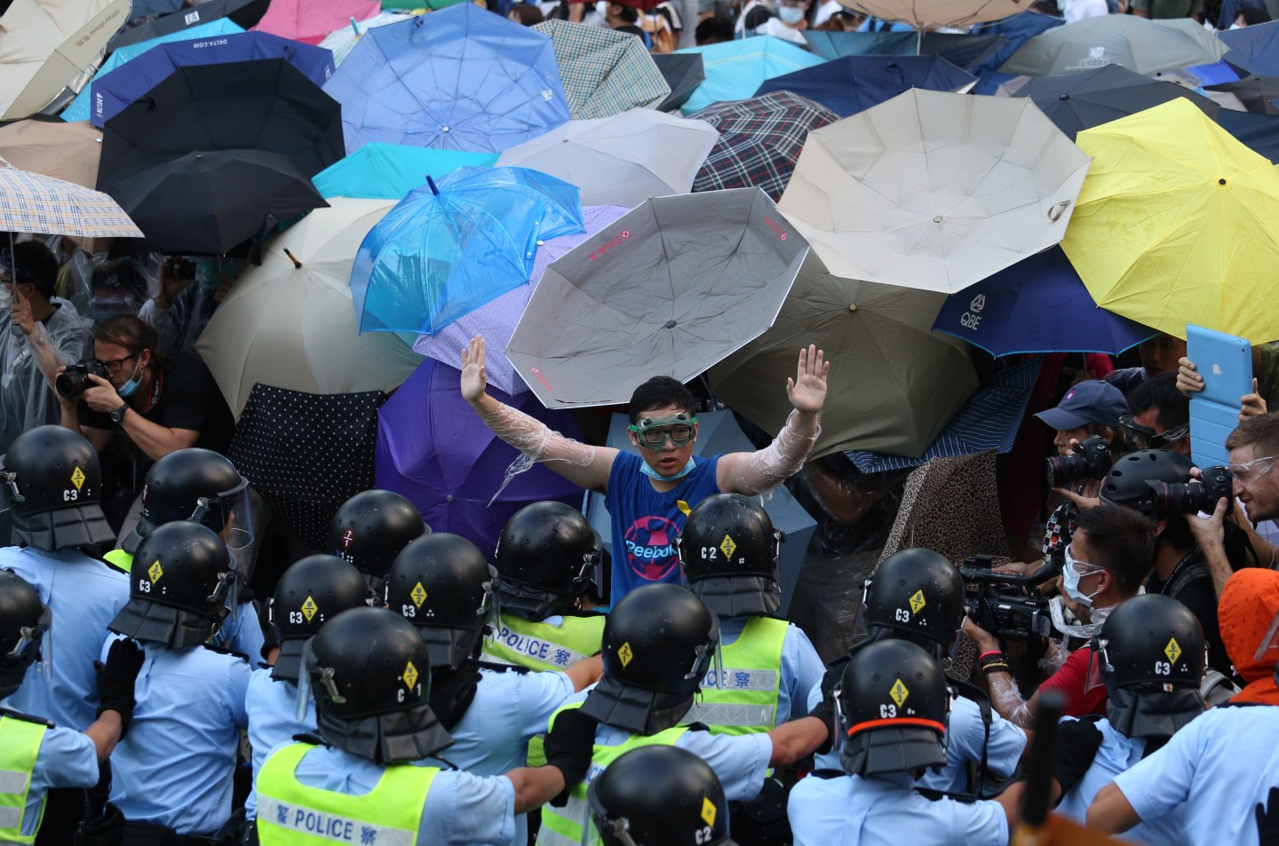 HONG KONG-CHINA-POLITICS-DEMOCRACY