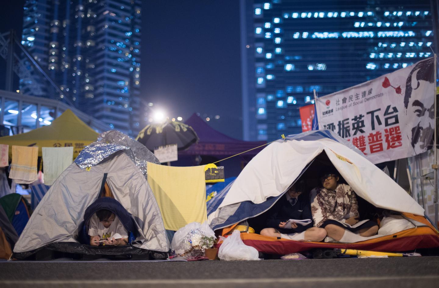 HONG KONG-CHINA-POLITICS-DEMOCRACY