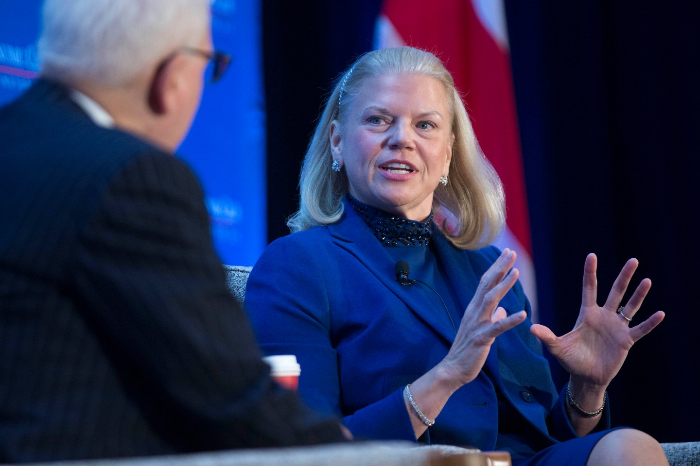 IBM Chief Executive Officer Ginni Rometty Speaks At The Economic Club Of Washington