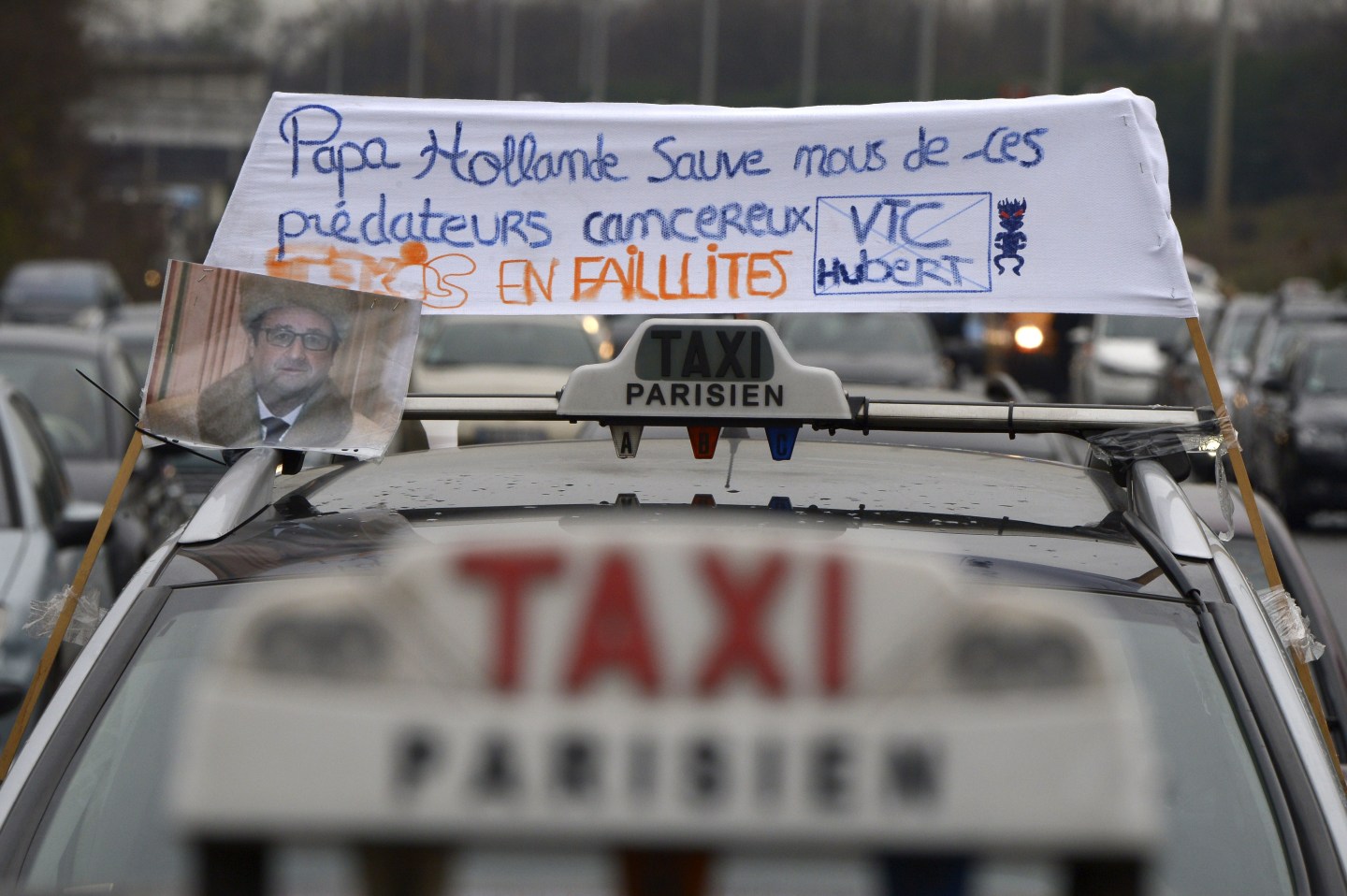 FRANCE-US-TRANSPORT-ECONOMY-PROTEST