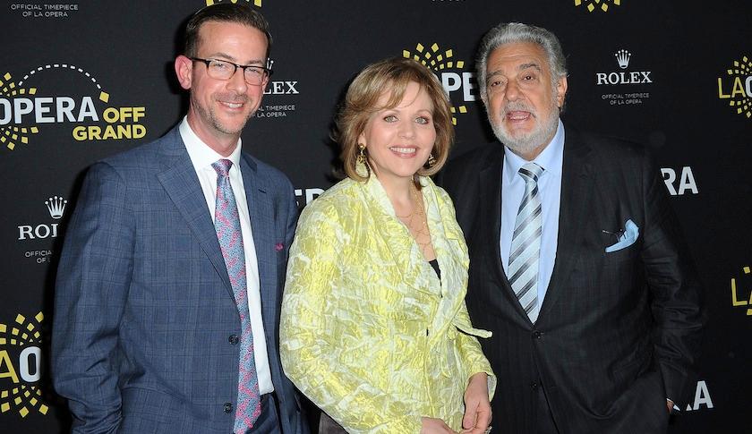 Renee Fleming And Placido Domingo Q&amp;A - Los Angeles, CA