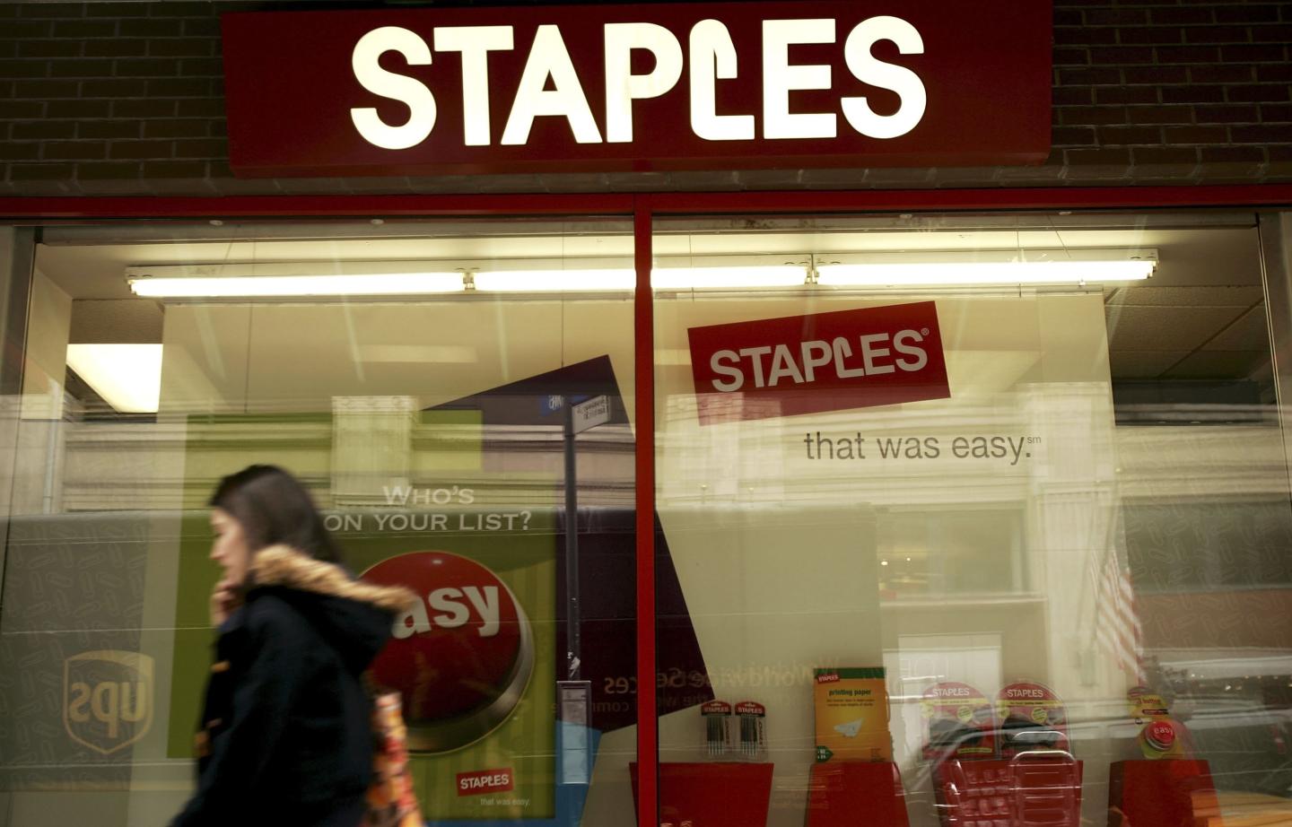 Staples Third Quarter Profit Rises 29 Percent