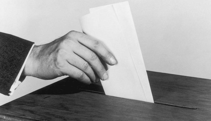 voting ballot box