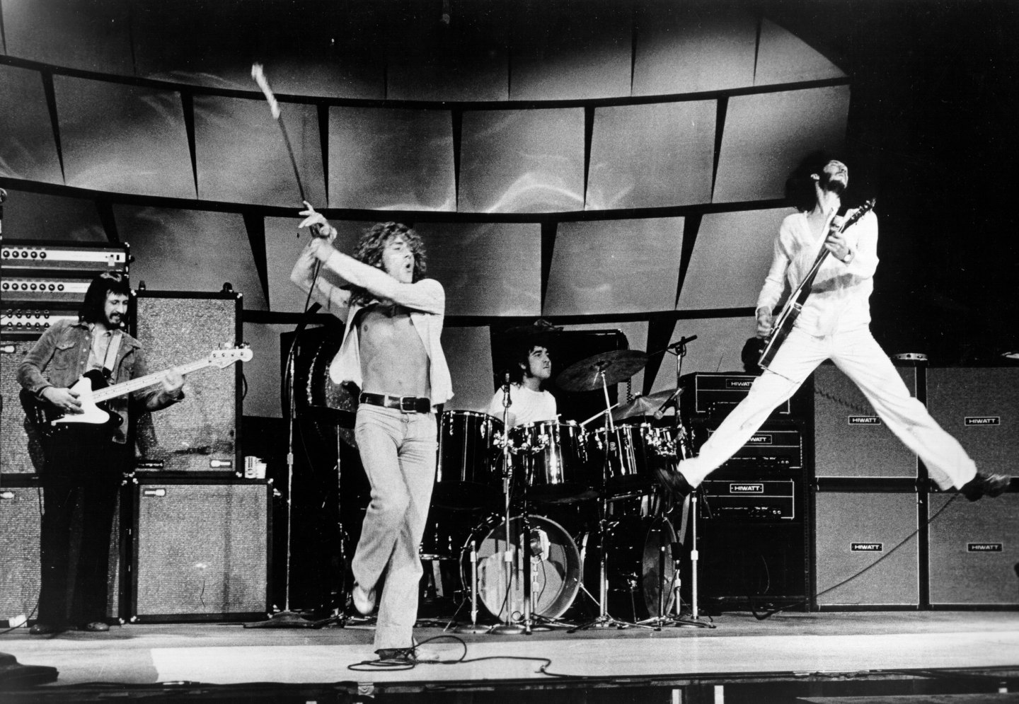Rock And Roll Band The Who" Performing