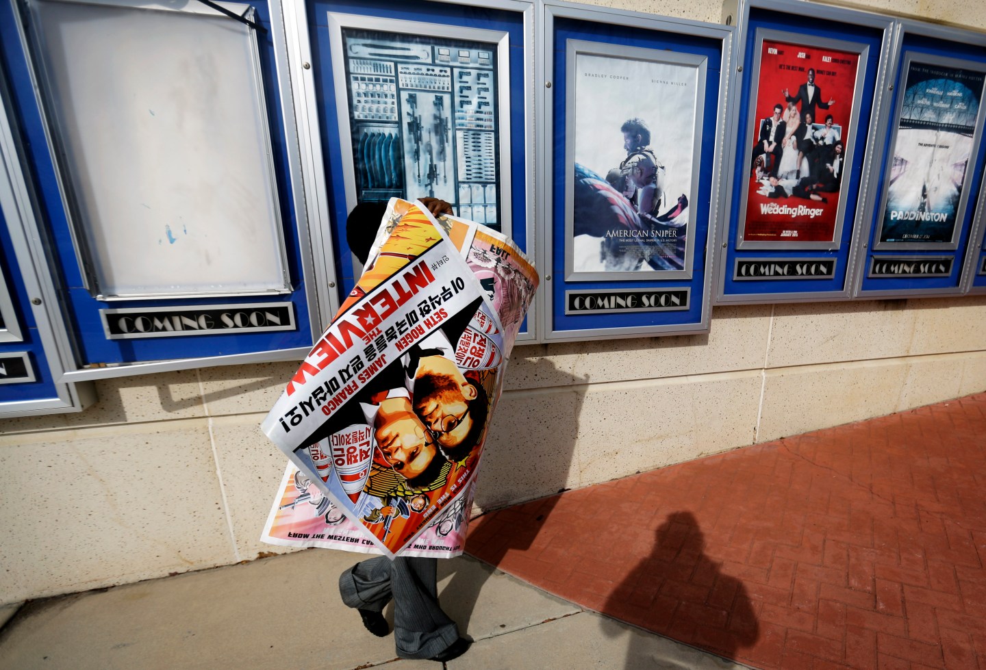 APTOPIX Sony Hack Theaters