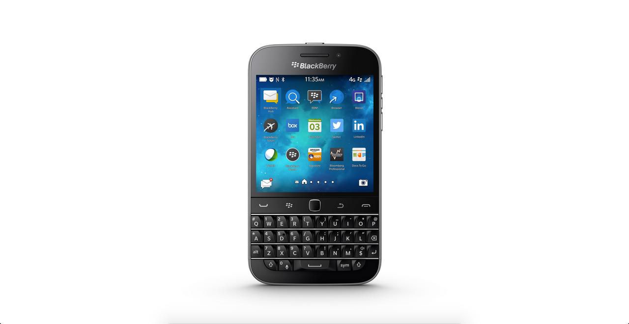 BlackBerry Classic (2014) front wide