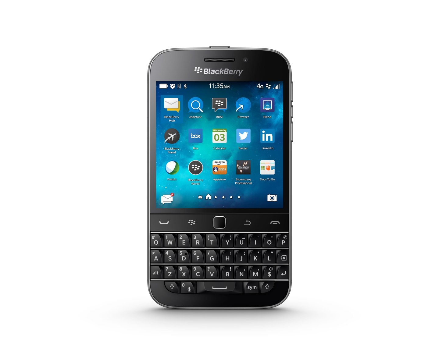 BlackBerry Classic (2014) front