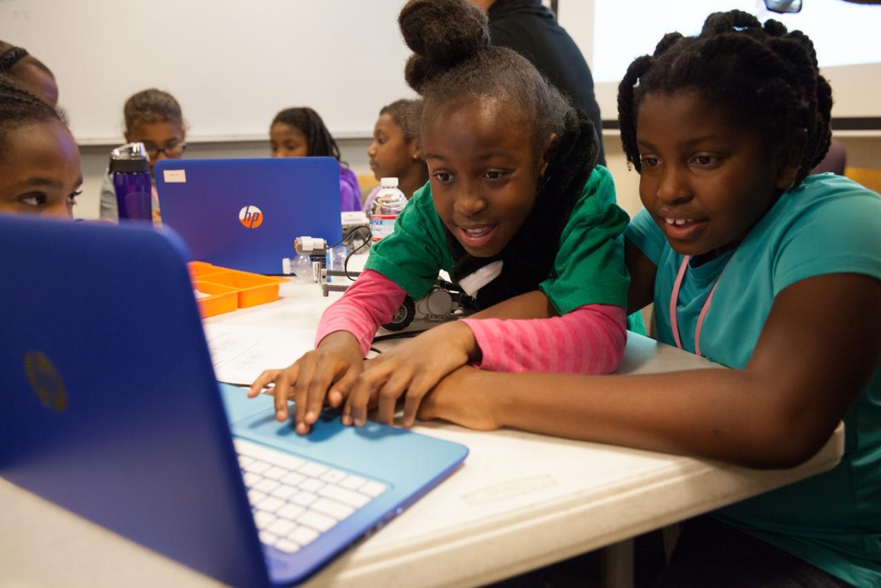 Turning girls of color into robot-obsessed techies