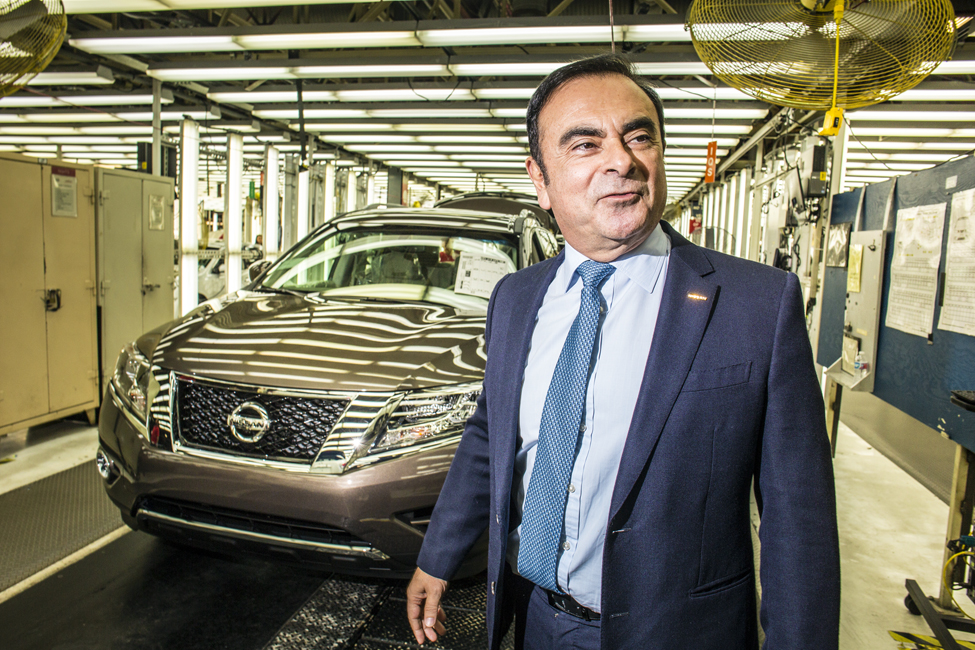 Carlos Ghosn CEO of Nissan