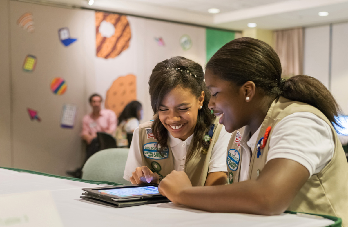 Girl Scouts Go Digital
