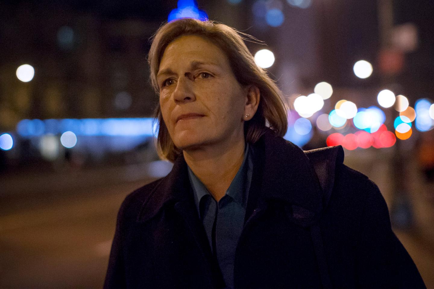 JoAnn Crupi, former Bernard L. Madoff Investment Securities LLC employee, exits the Manhattan Federal Court house in New York