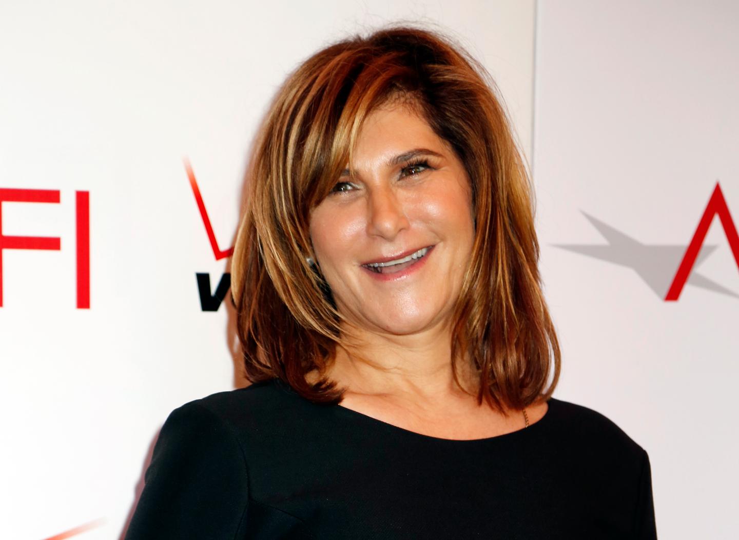Amy Pascal arrives at the AFI Awards 2013 in Beverly Hills