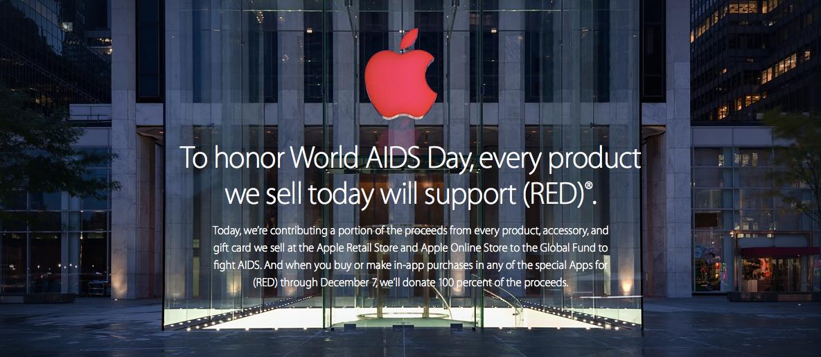 About that ‘portion’ of sales Apple pledged to fight AIDS