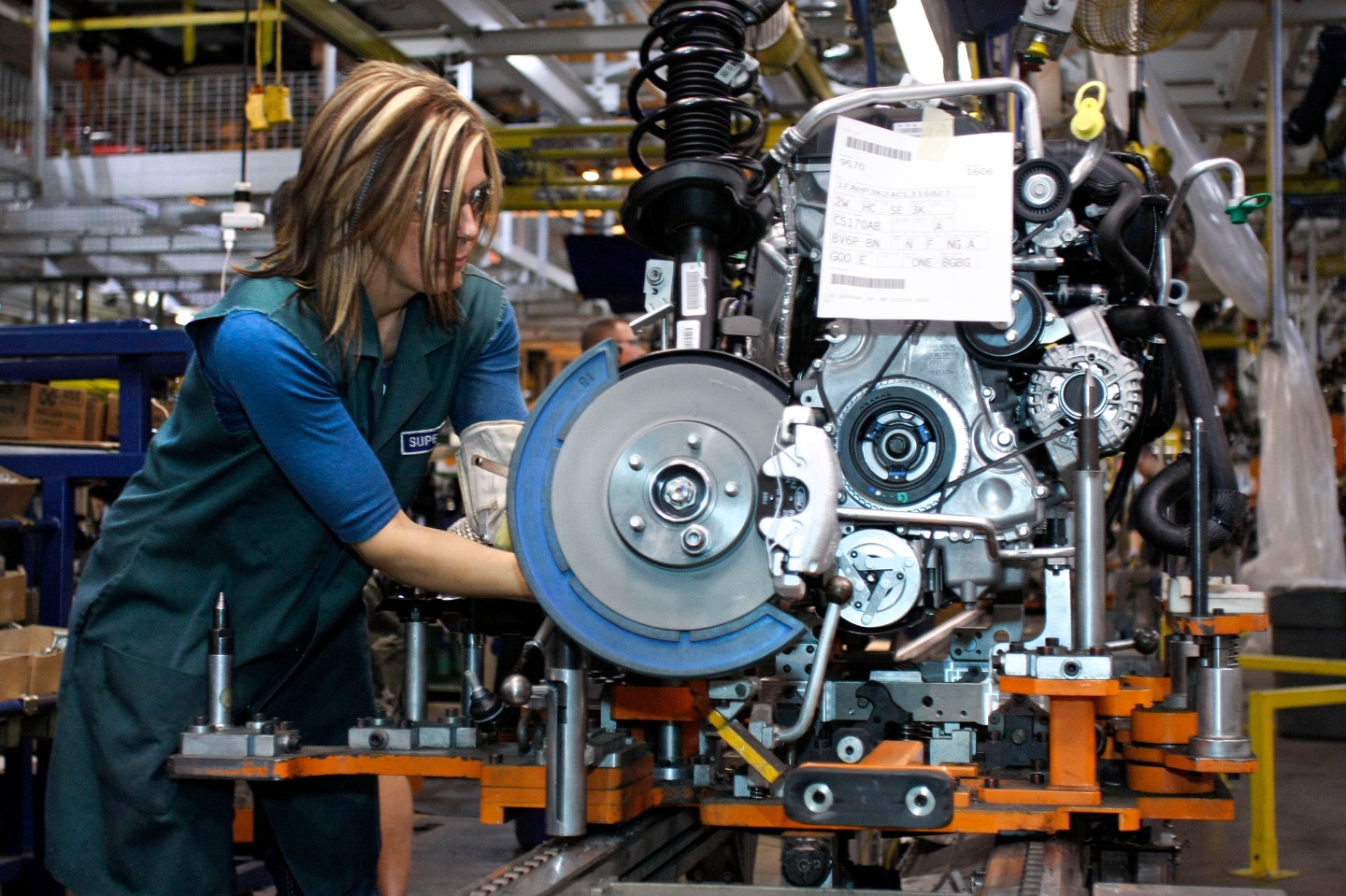 Ford Electric Car Plant Builds Electric Focus And Hybrid Vehicles