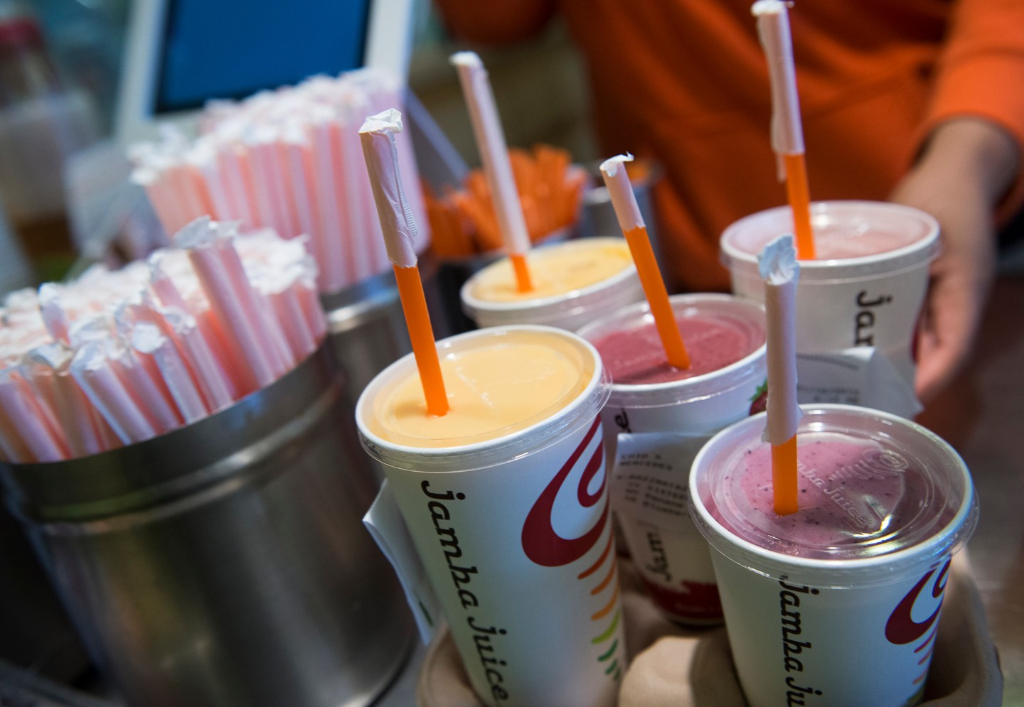 Inside A Jamba Juice Co. Store Amid Comprehensive Expansion