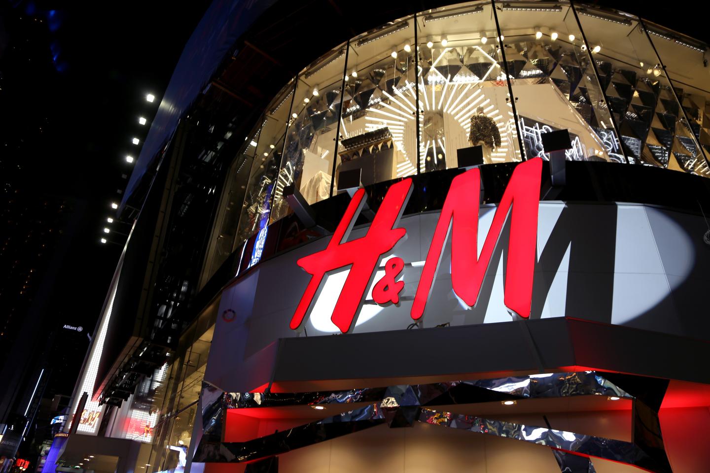 H&amp;M And Lady Gaga Open Epic H&amp;M Store In Times Square