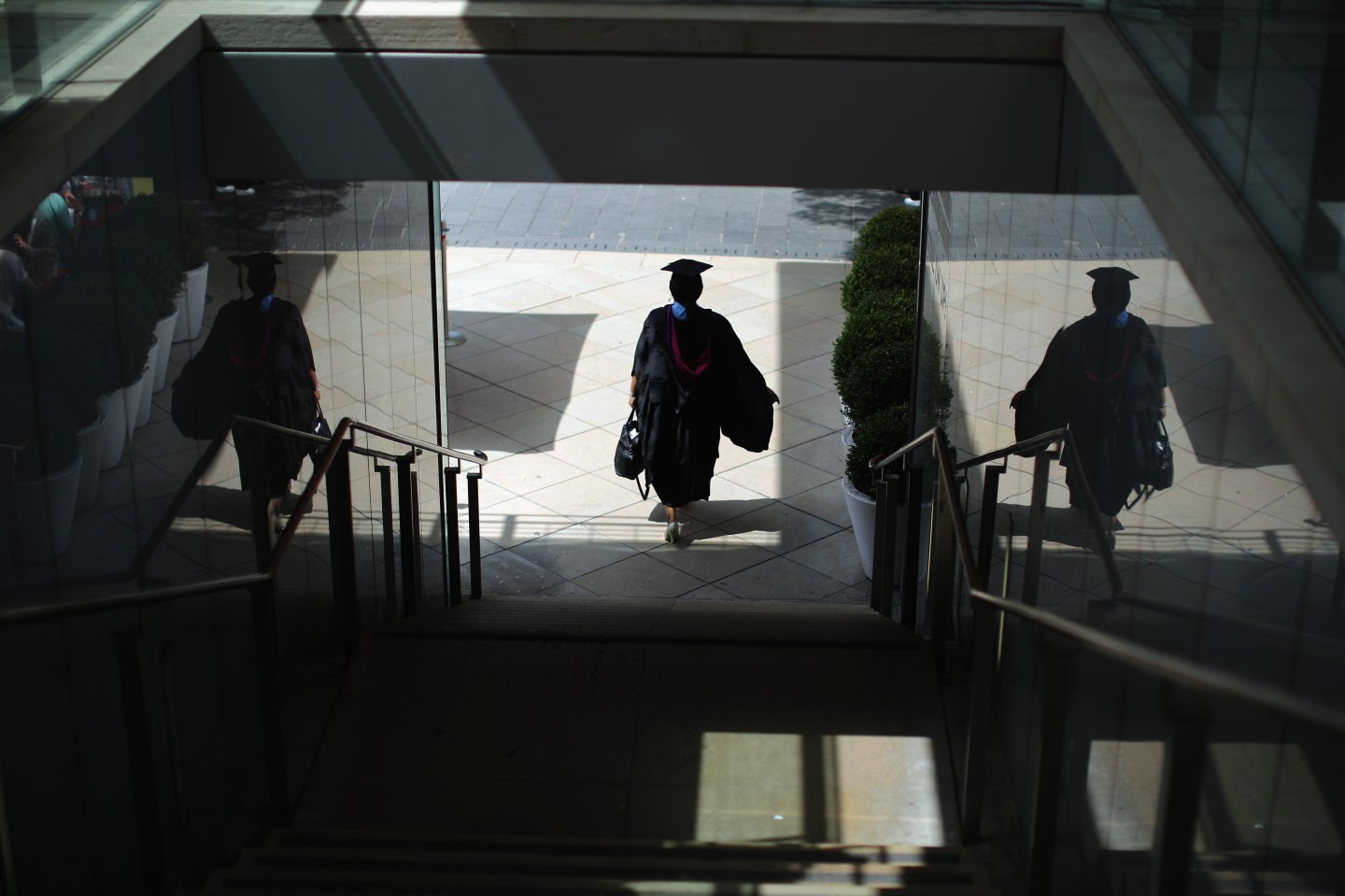 Graduates Celebrate On The Southbank