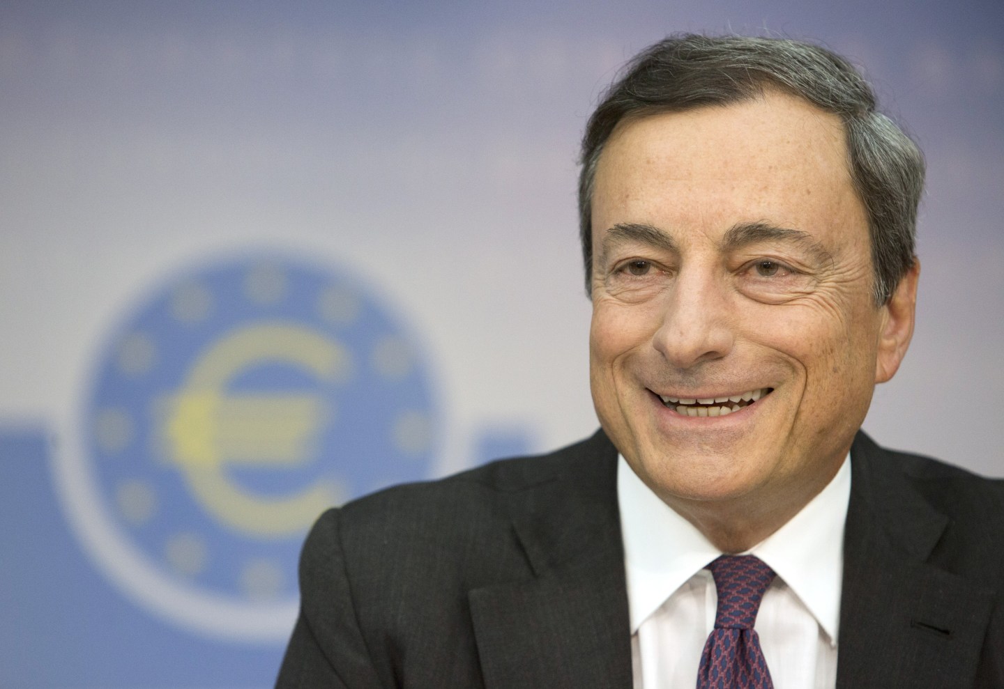 ECB President Mario Draghi Rates Conference