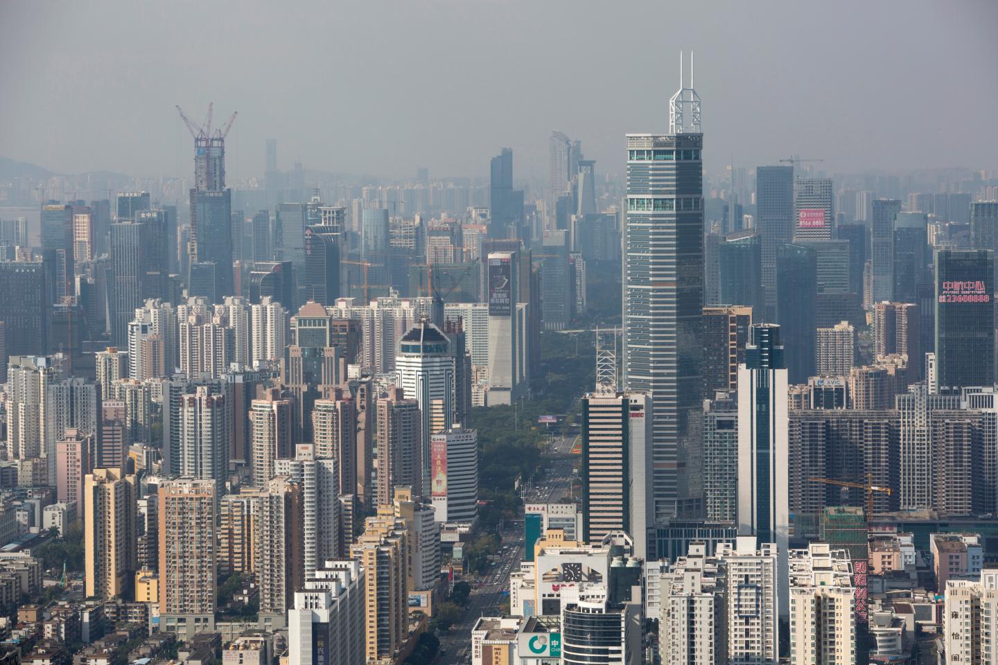 General Economy Images As China's November Property Prices And Foreign Direct Investment Data Are Released