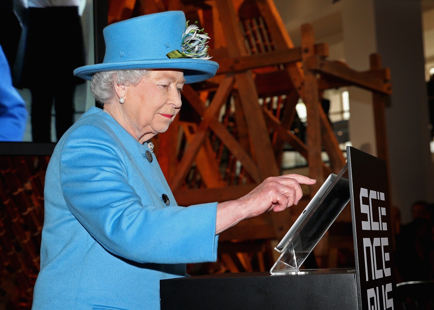 The Queen Visits The Science Museum