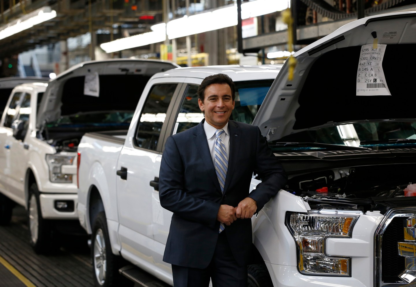 Ford Motor Co. Rolls Out Aluminum-Bodied F-150 In Factory Henry Ford Built