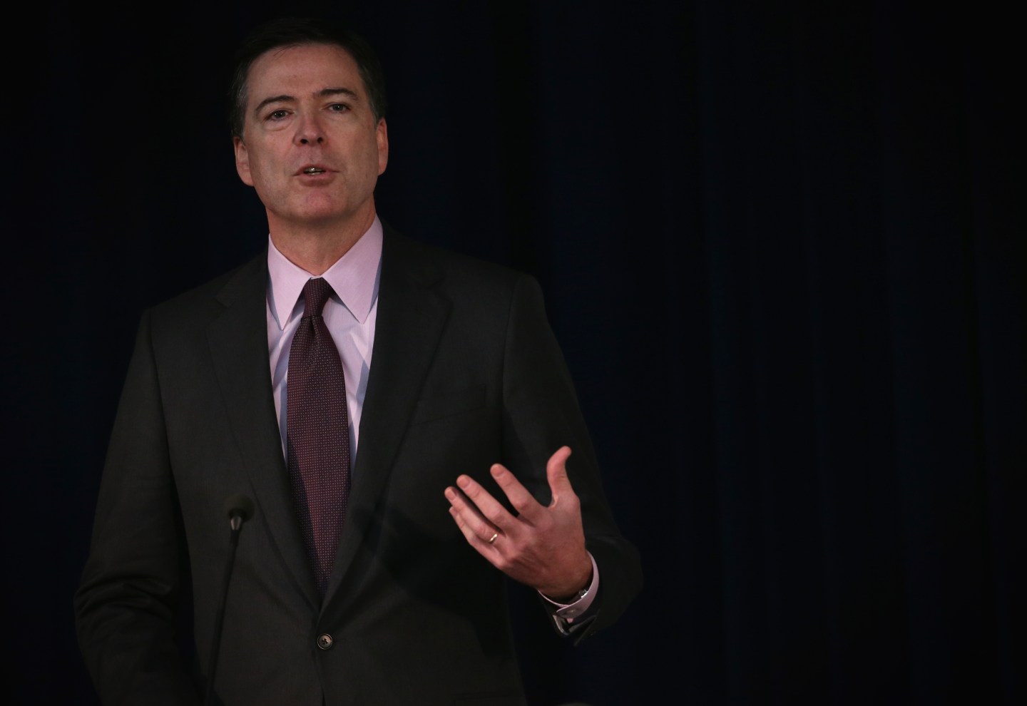 Johnson,Comey Address Overseas Security Advisory Council's Annual Briefing