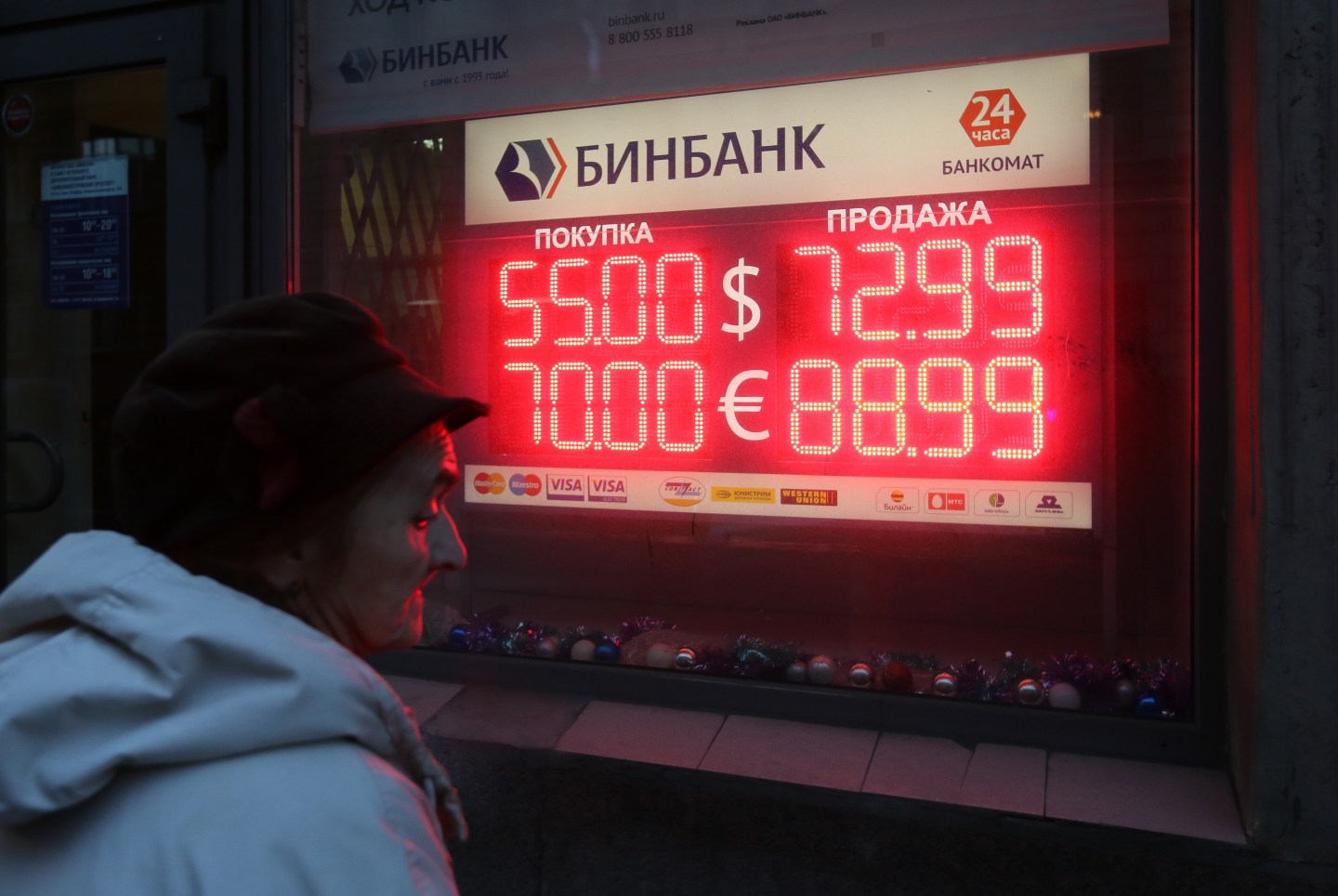 General Retail As Putin Seeks To Reassure Russians On Ruble