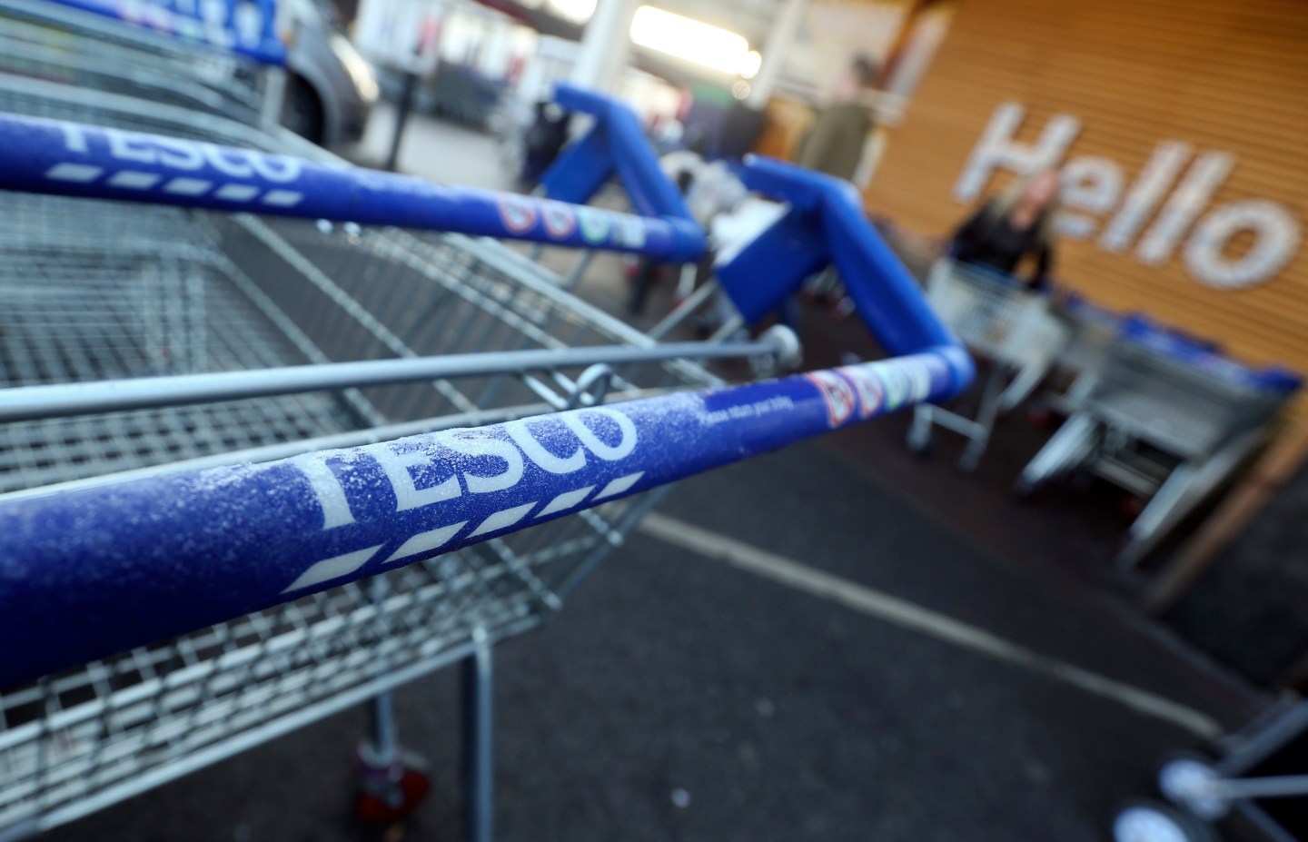 Tesco Plc Supermarkets Ahead Of New Year Strategy Report