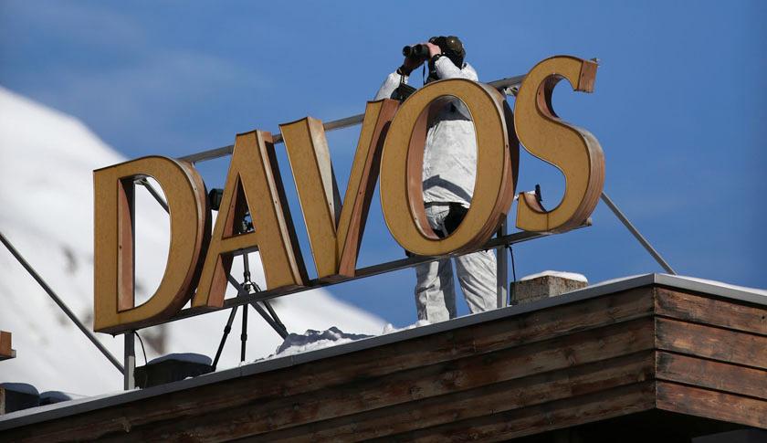 Preparations Ahead Of The Davos World Economic Forum 2015