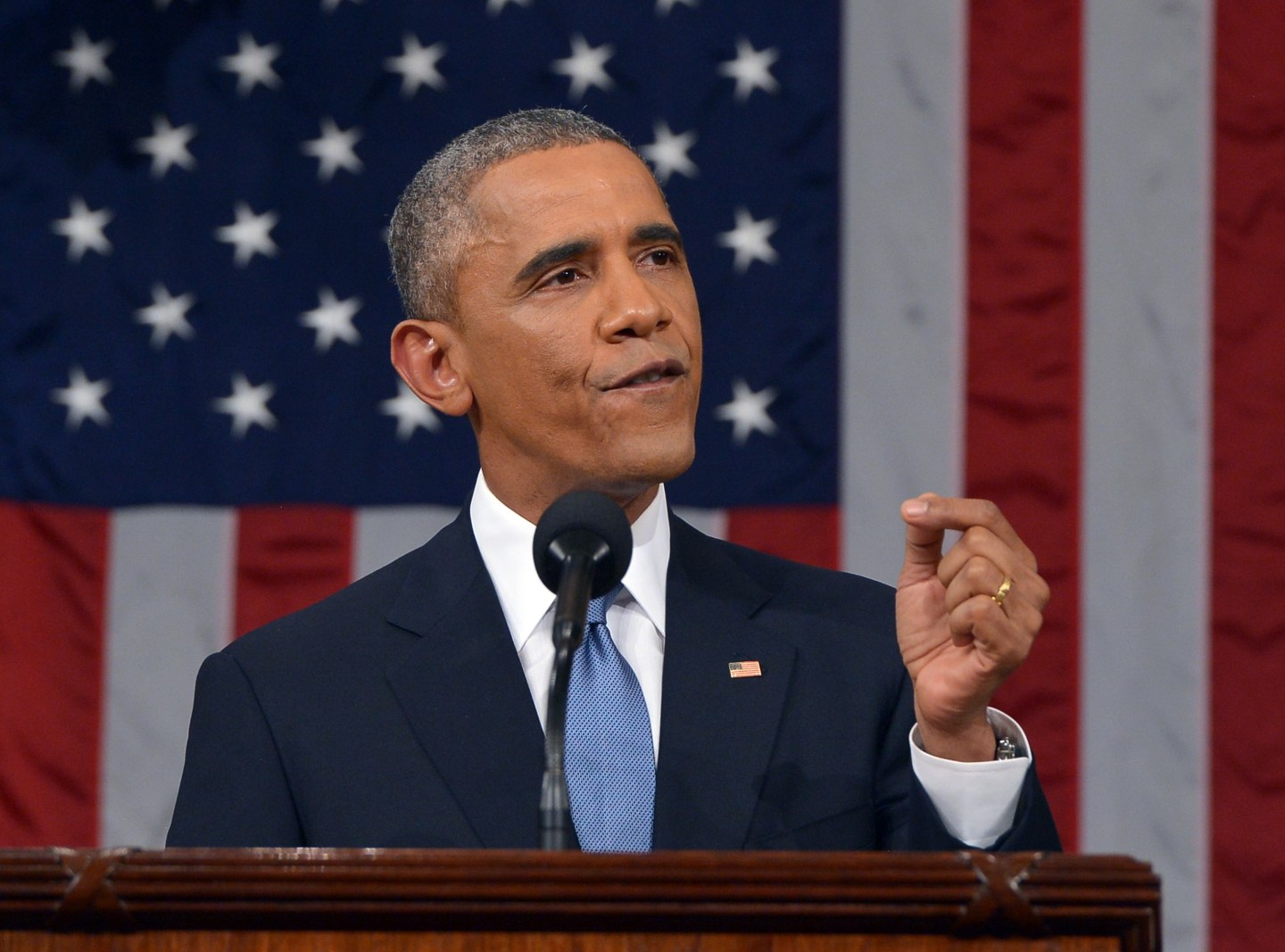 President Obama Delivers State Of The Union Address
