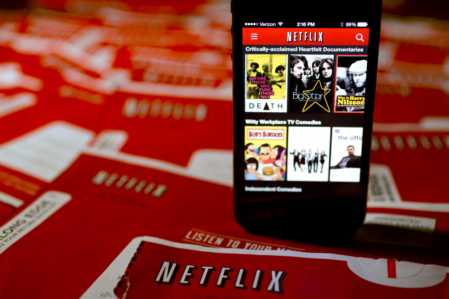 Netflix Illustrations Ahead Of Earnings