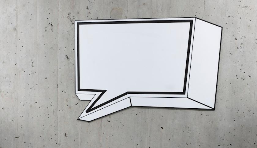 speech bubble communication